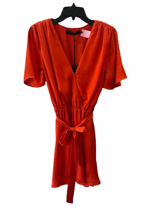 Price Blitz House of Harlow Dark Orange Size M Dress