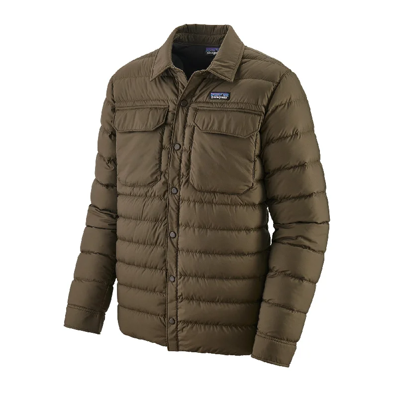 Men's Silent Down Shirt Jacket