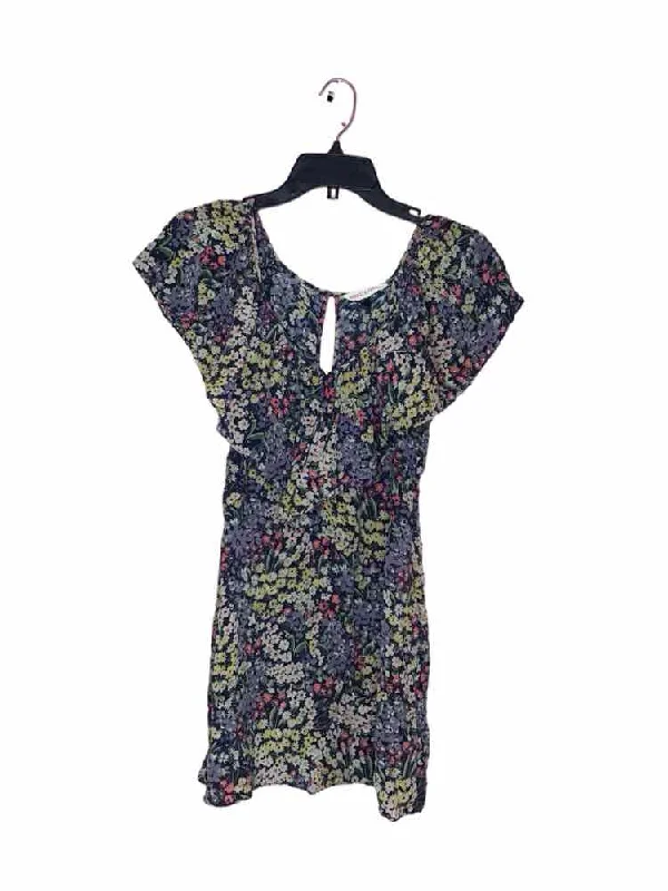 Savings Galore Rebecca Taylor navy multi Size 6 Dress