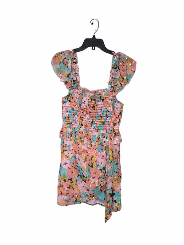Online Only Saylor Pink Multi Size S Dress