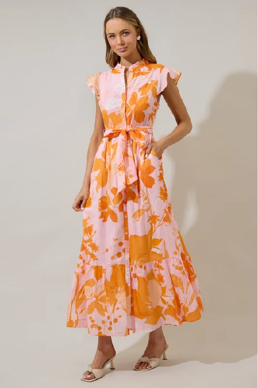 Major Savings Comes Naturally Maxi Dress