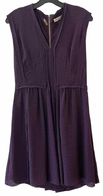 Stock Clearance Rebecca Taylor Plum Size 10 Dress