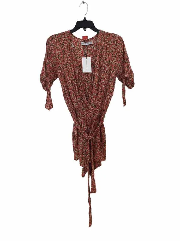 Discount Mania Faithfull The Brand Coral Size 2 Romper
