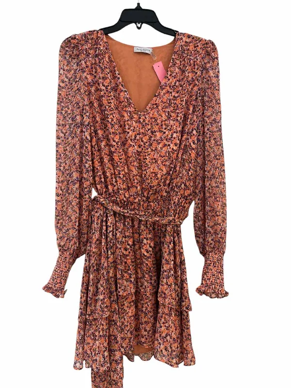 Buy More, Save More Ramy Brook Orange and Purple Size XS Dress