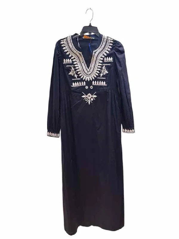 Friends and Family Sale Tory Burch Navy and White Size 4 Dress