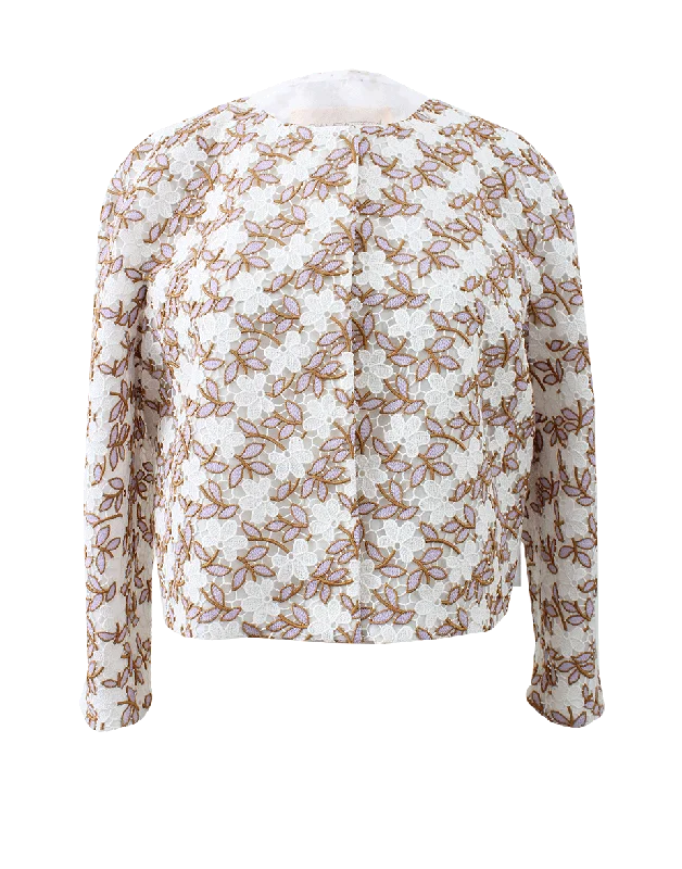 Must-Have Deals Floral Macrame Lace Jacket