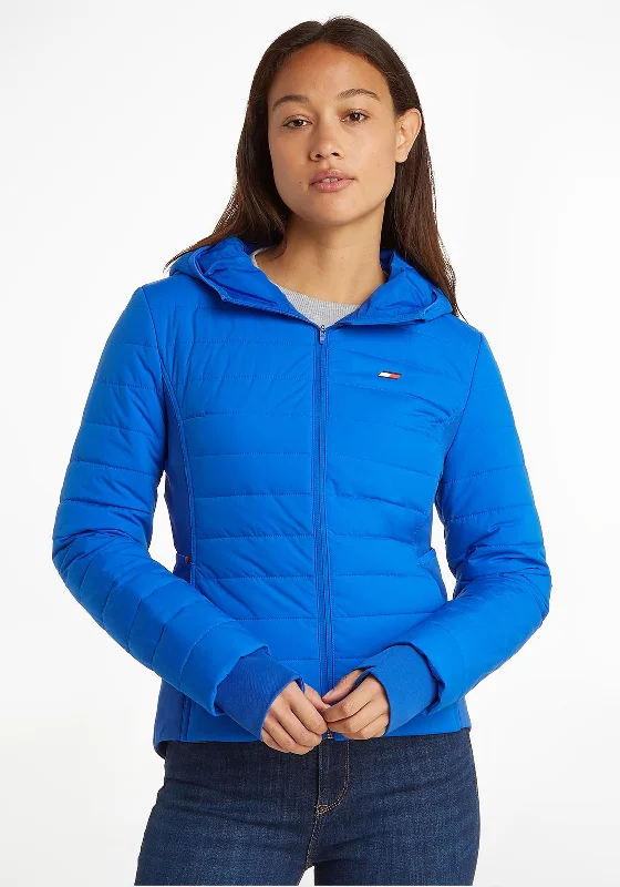 Tommy Hilfiger Womens Sorona Slim Jacket, Electric Blue