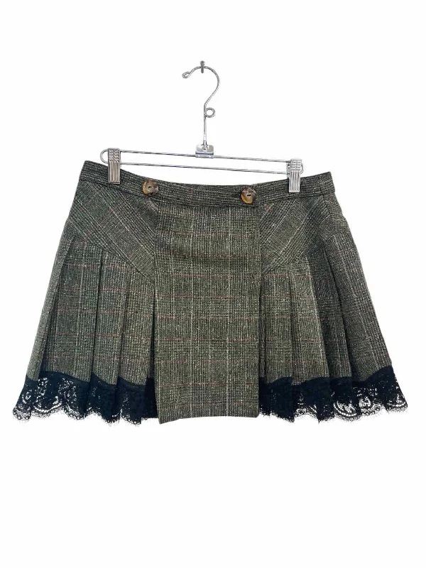 Reduced Prices Dolce & Gabbana Green and black Size 42 Skirt