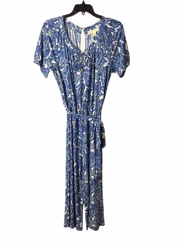 Best Seller Michael Kors Blue and White Size S Jumpsuit
