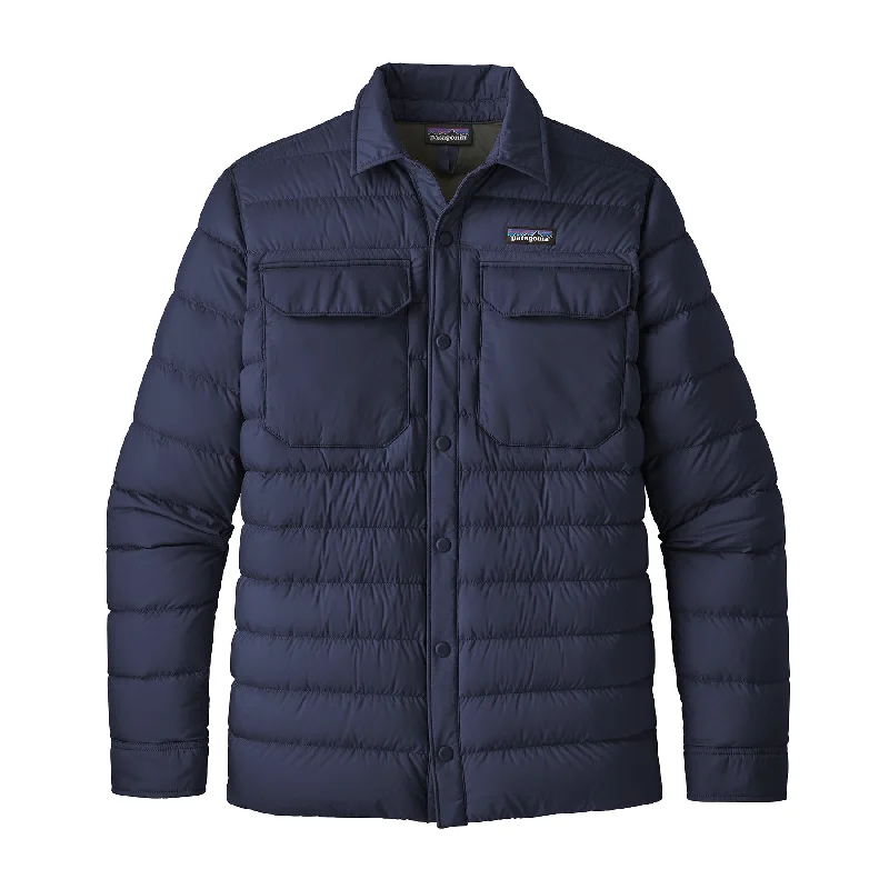 Men's Silent Down Shirt Jacket