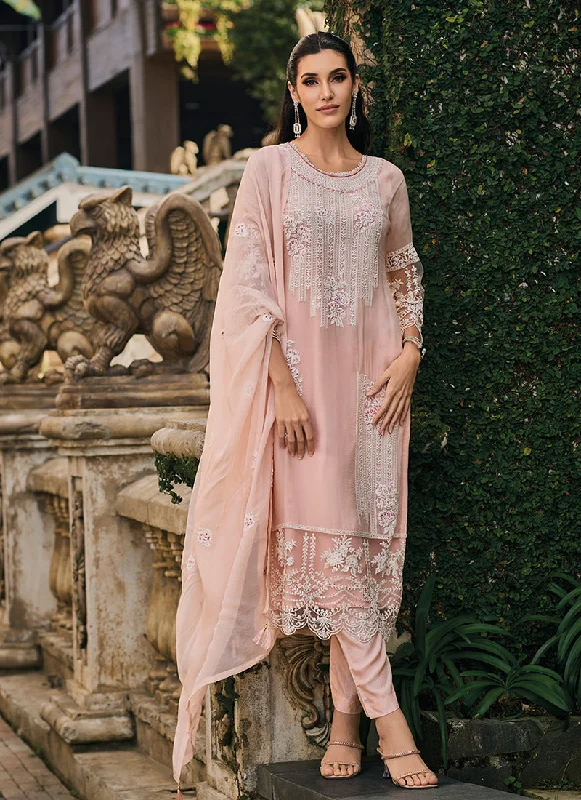Grand Opening Sale Baby Pink Multi Embroidery Traditional Salwar Suit