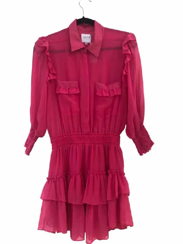 The Best Prices Misa Hot Pink Size XS Dress