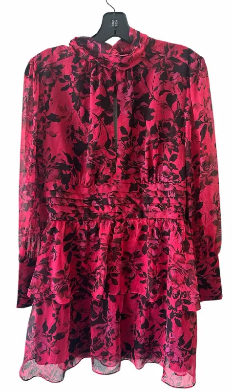 TIME-Limited Offer Amanda Uprichard red floral Size M Dress