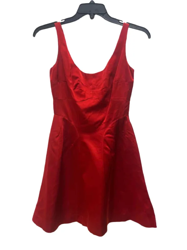 Seasonal Clearance Alberta Ferretti Red Size 4 Dress