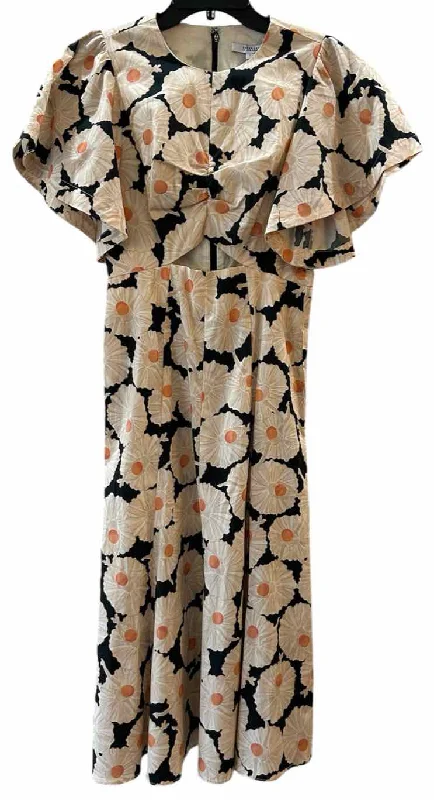 Holiday Sale Derek Lam 10 Crosby Black Multi Size 2 Dress