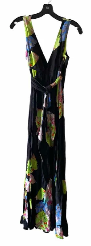 Epic Deals Cynthia Rowley Black Multi Size 2 Dress