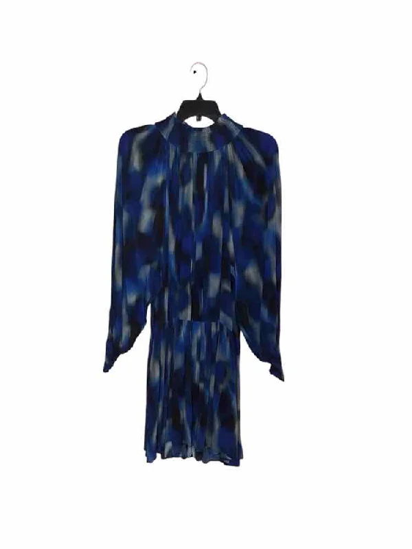 Special Price a piece apart Blue and Gray Size L Dress