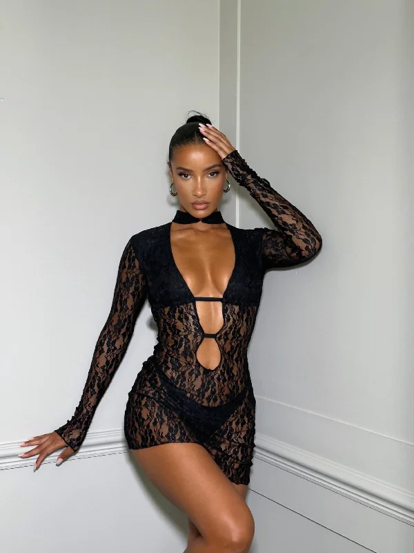 Doorbuster Deal NYX MINI DRESS BLACK