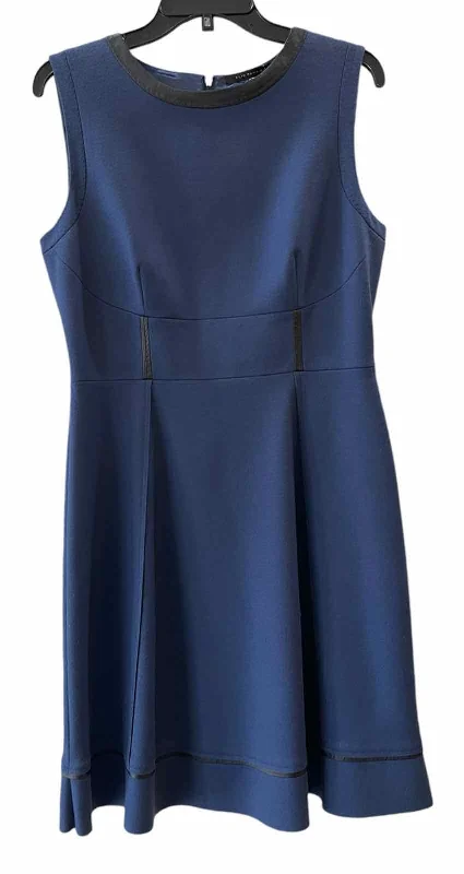 The Best Prices Elie Tahari dusty blue Size 12 Callie Dress