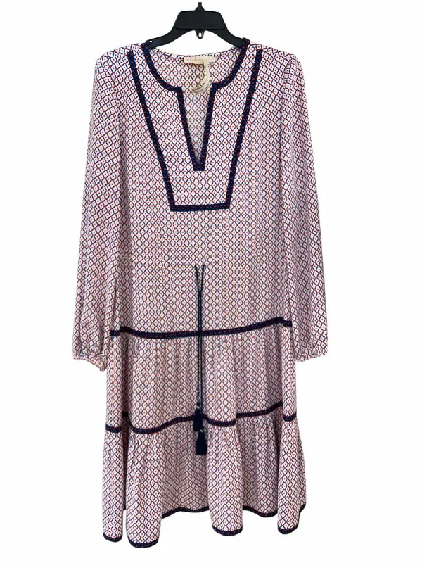 Midnight Madness Tory Burch Red and blue Size 4 Dress