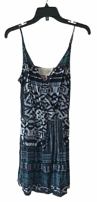 Don't Wait Rory Beca Blue Multi Size M Dress