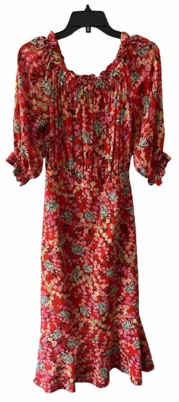Markdowns Saloni sandstone rouge Size 4 Dress