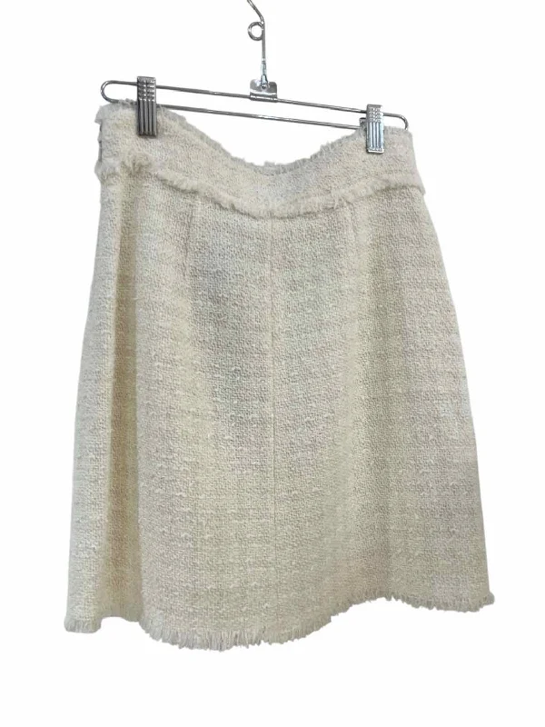 Huge Savings Pinko Cream Size 38 Skirt