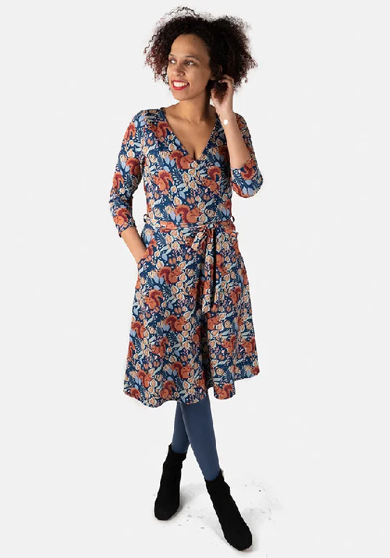 Markdown Madness Harley Squirrel & Leaf Print Dress