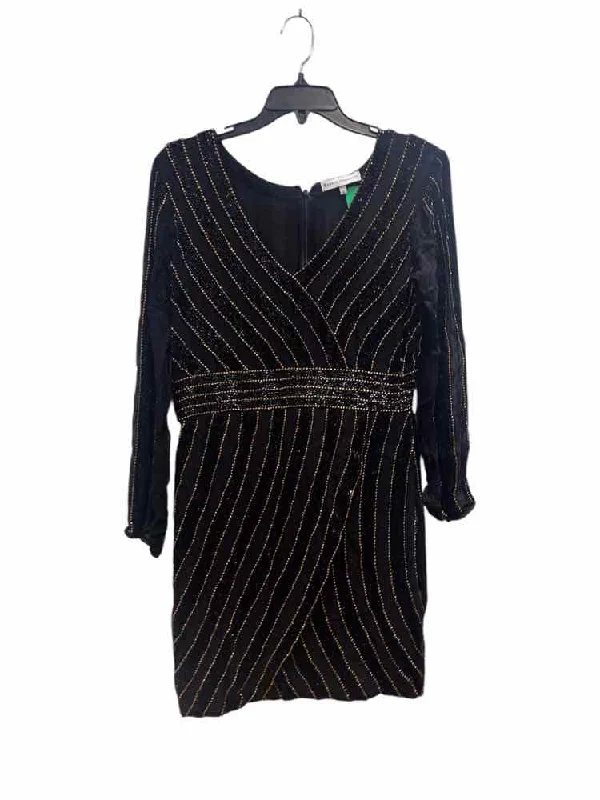 Referral Discount karina grimaldi Black and Gold Size S Dress