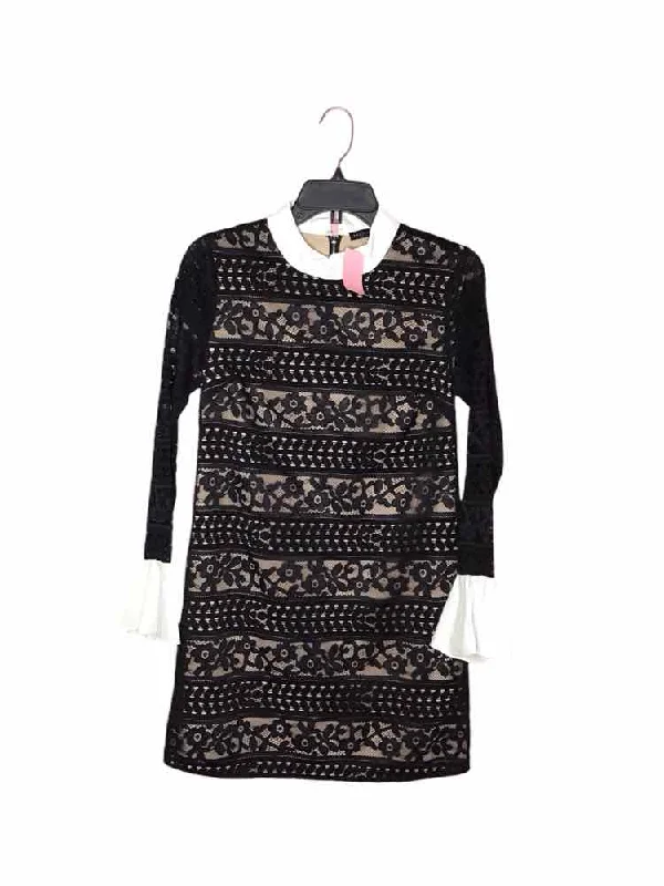 Special Savings English Factory Black Size XS Dress