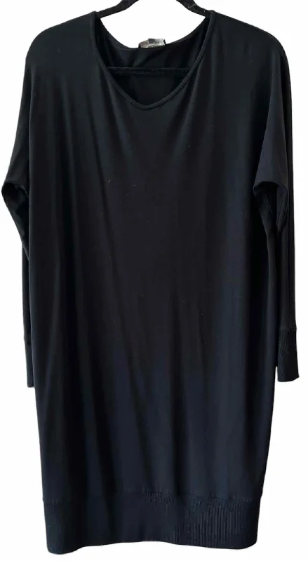 While Supplies Last Eileen Fisher Black Size XS Dress
