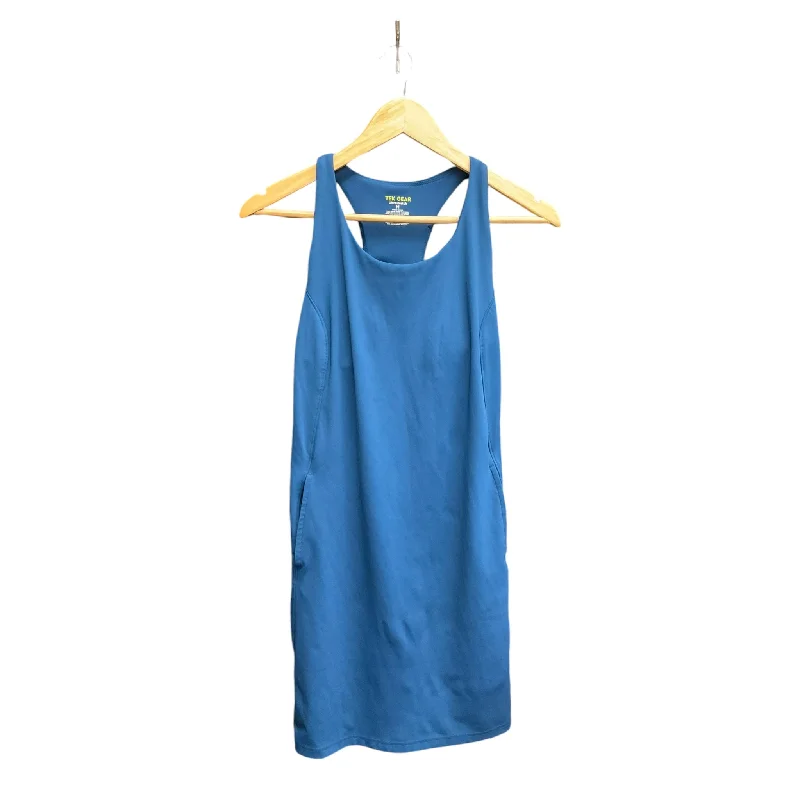 Exclusive Savings Athletic Dress By Tek Gear In Blue, Size: M
