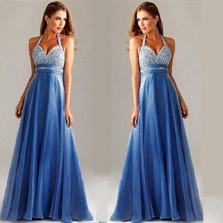 Bargain Blast Sleeveless Spaghetti Strap Strapless Mesh Long Evening Dress
