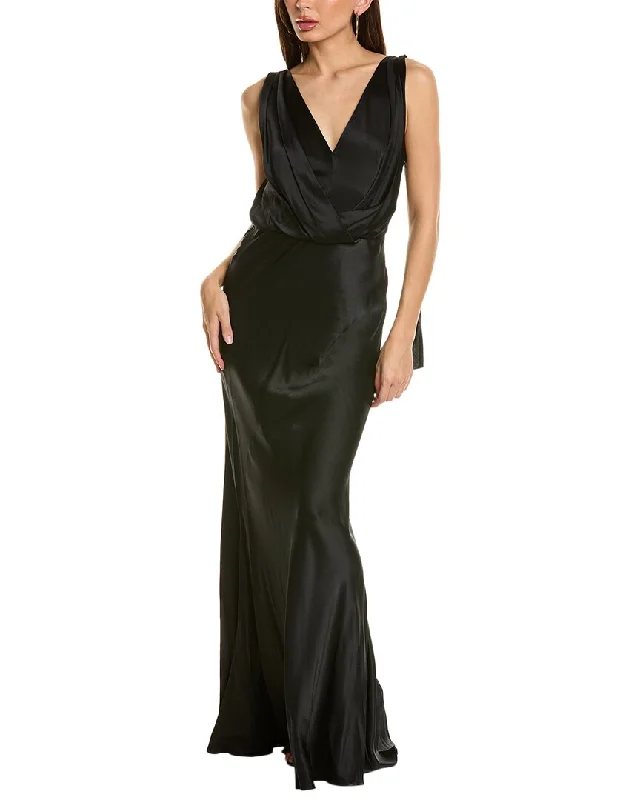 Price Fest Alberta Ferretti Silk Gown