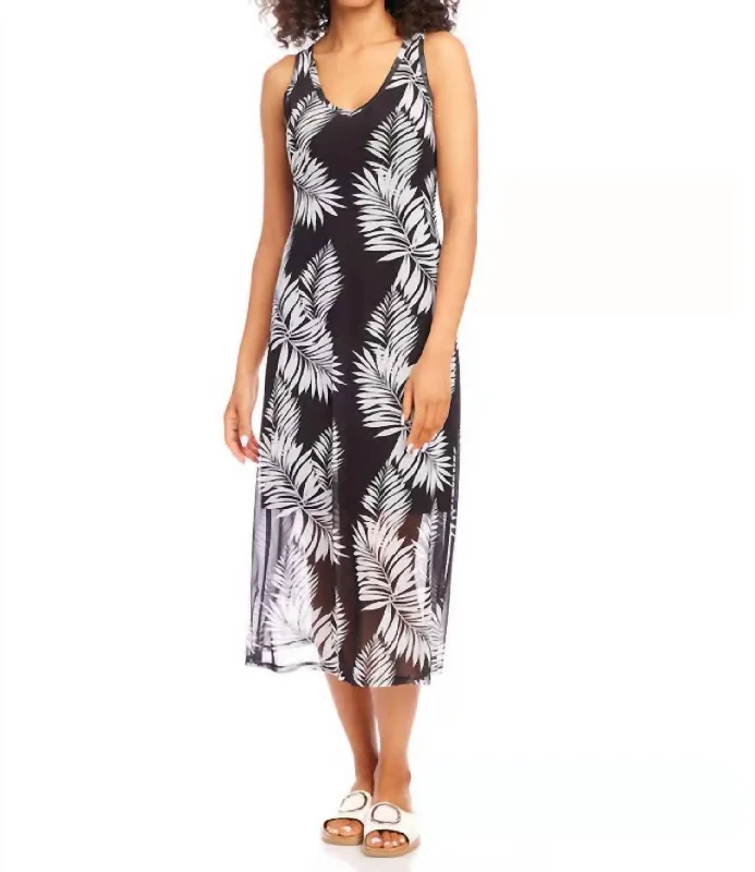 Get It Before It’s Gone V Neck Midi Dress In Print