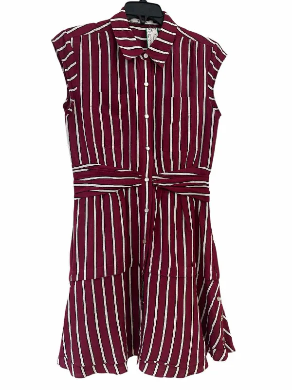 Special Price Derek Lam 10 Crosby Red & White Size S Dress