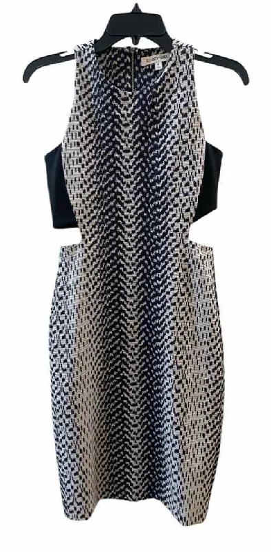Crazy Savings Elizabeth & James Black and Off White Size 4 Dress