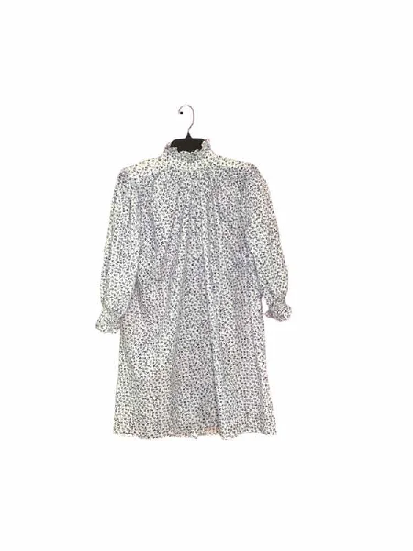 Stock Up and Save Hunter Bell White and Blue Size XS Dress