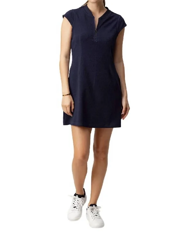 Deal Explosion Kiana Dress In Navy