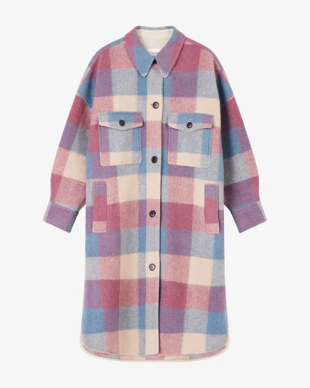 Fontizi Checked Coat