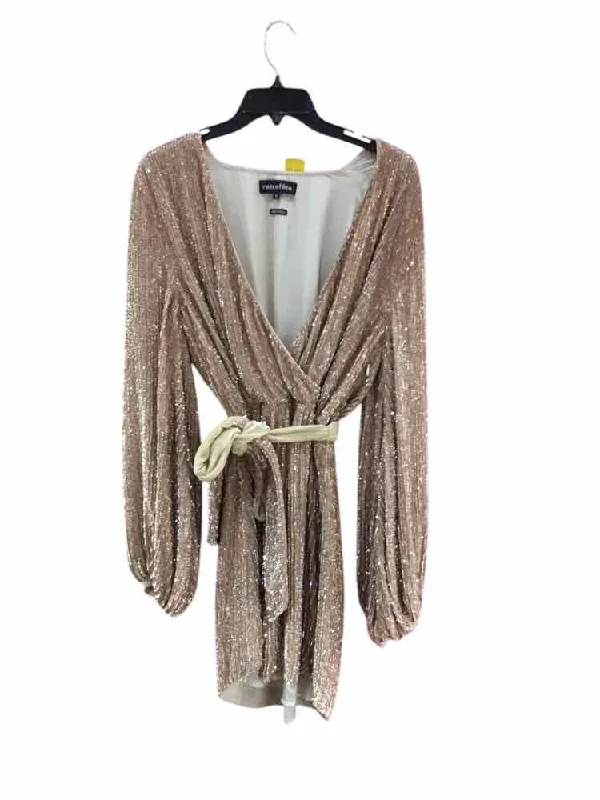 Special Savings Retrofete Bronze Size L Dress