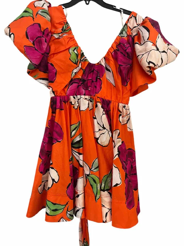 Limited Stock Aje. orange and pink Size 8 Dress