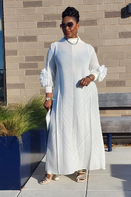 Anniversary Sale MAJESTY DRESS WHITE