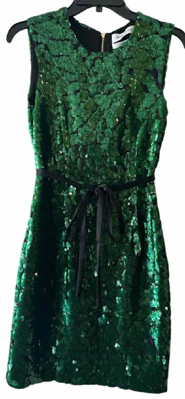 Major Savings Prabal Gurung Green and black Size 2 Dress