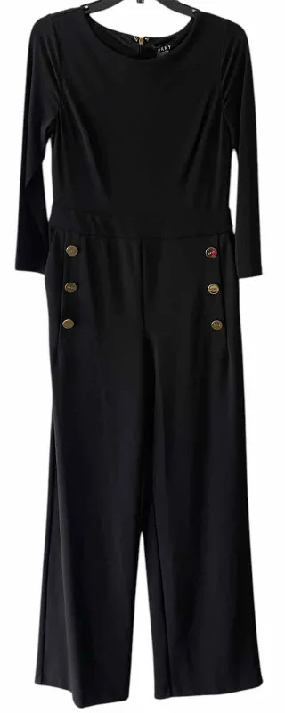 Great Bargains DKNY Black Size 6 Jumpsuit