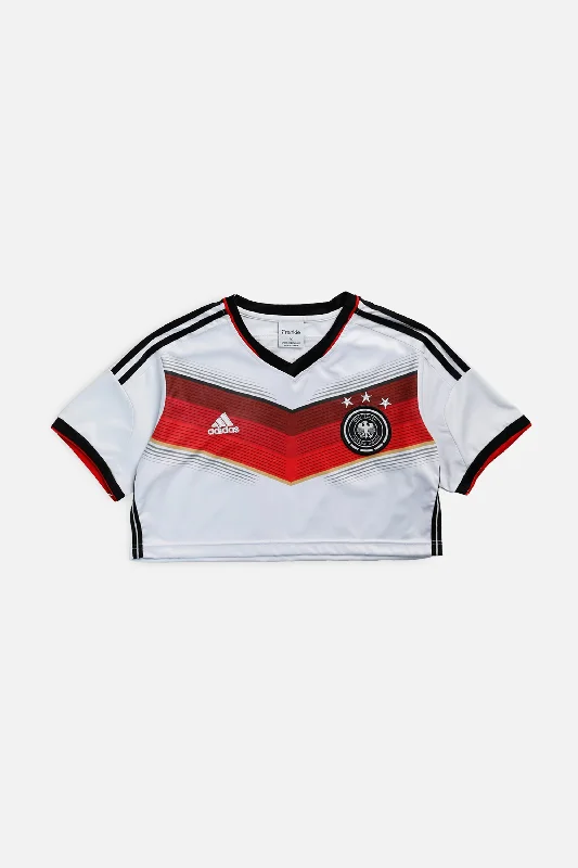 Rework Crop Germany Soccer Jersey - M