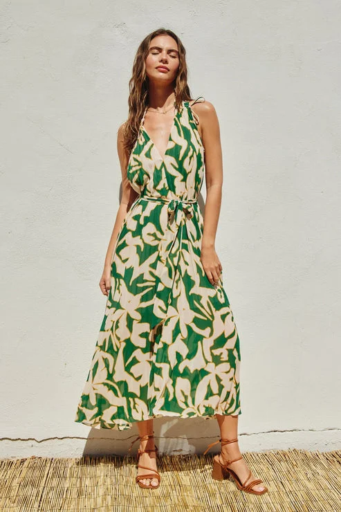 Crazy Deals Heather Pleated Dress