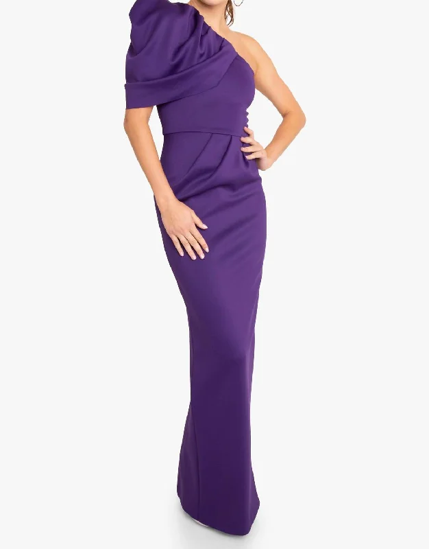 Savings Spectacular Egan Gown In Purple