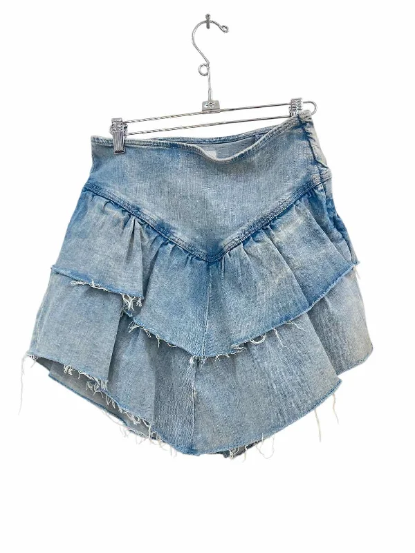 Great Deals Mother Light Wash Size 27 Skirt
