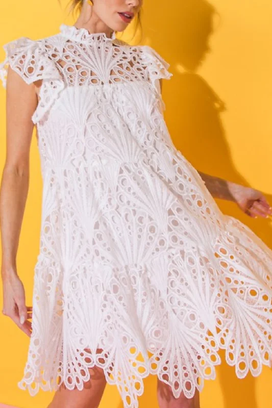 Special Savings Grasse Lace Mini Dress